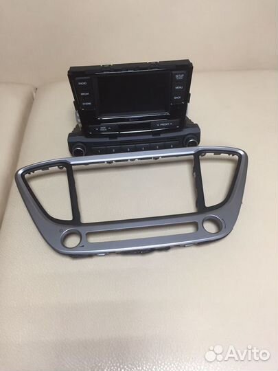 Автомагнитола на Hyundai Solaris 2018г.в