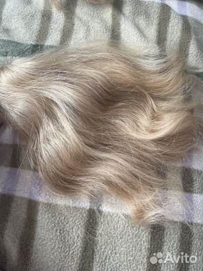 Волосы детские блонд