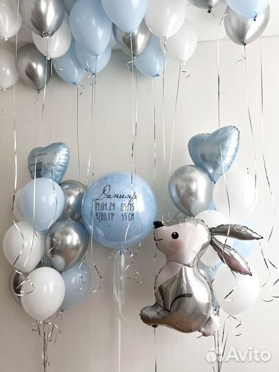 Шары на выписку из роддома