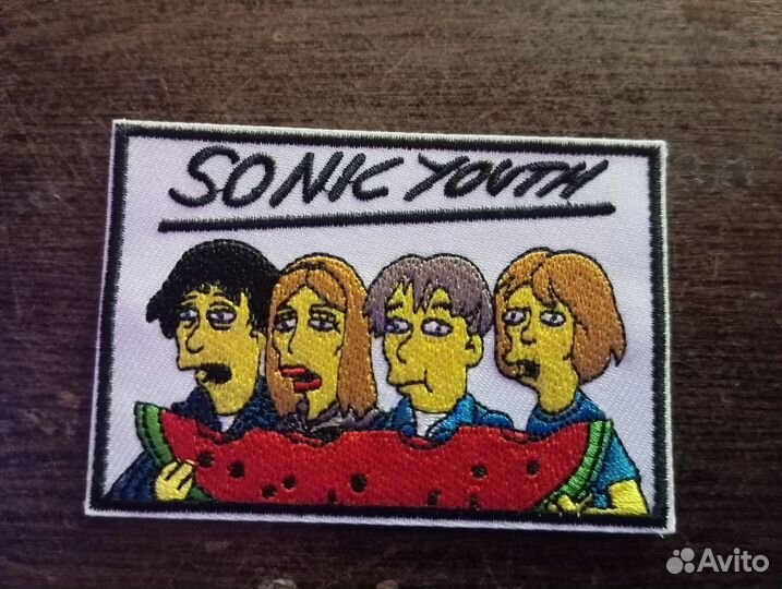 Нашивка Sonic Youth Simpsons