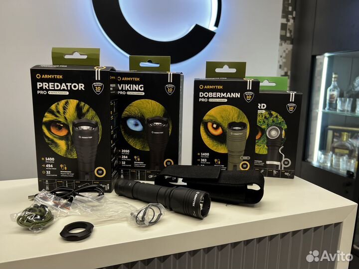 Фонари Armytek (Армитек) новые