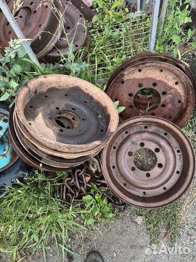 Диски на тракторный прицеп