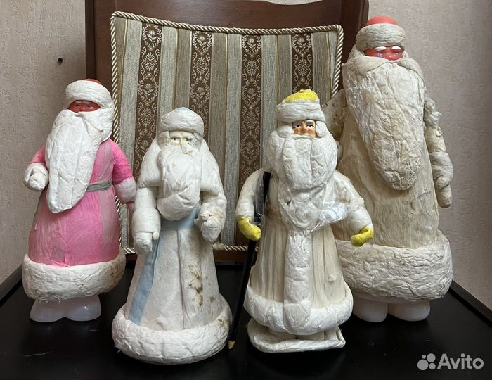 Дед Мороз папье маше