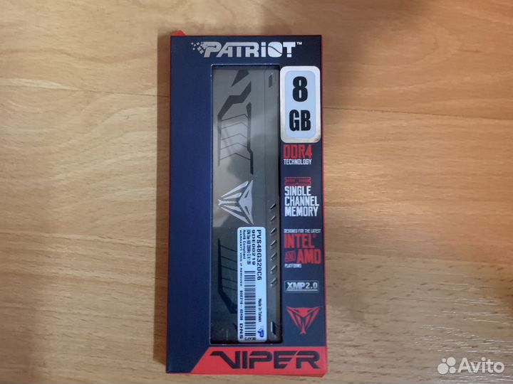 Оперативная память Patriot Viper Steel 8 Gb