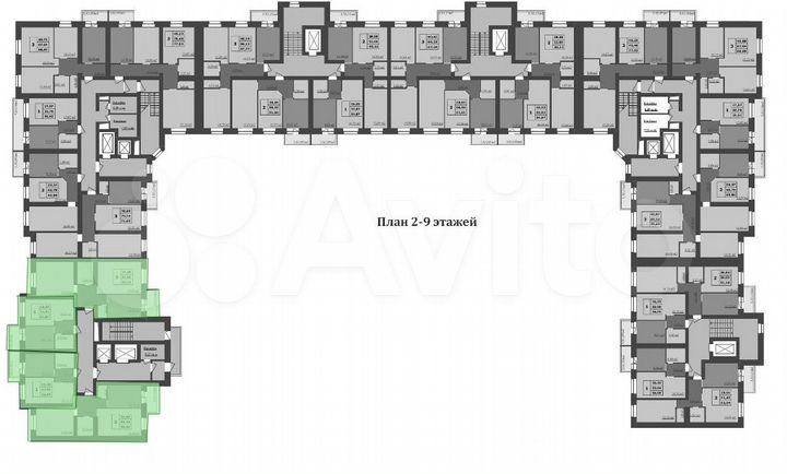 1-к. квартира, 34 м², 1/16 эт.