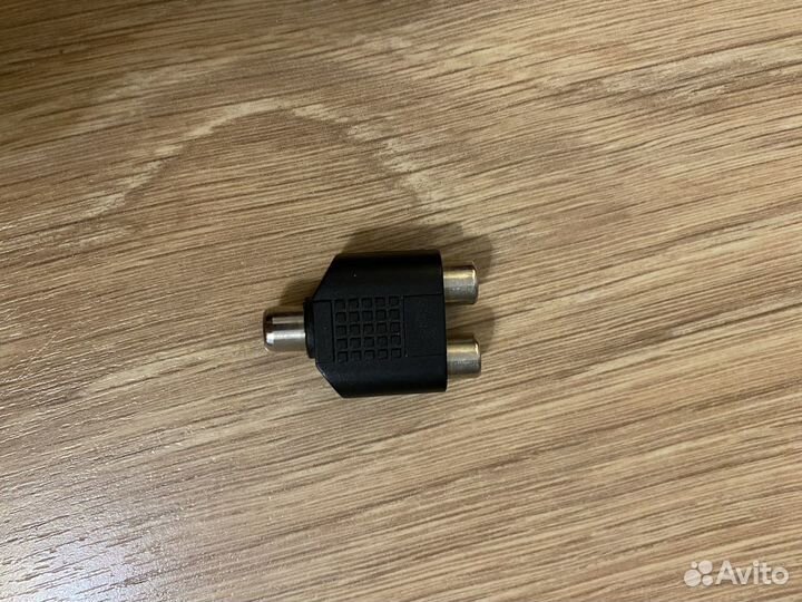 Переходник RCA (тюльпан) 2-RCA (тюльпан) 1