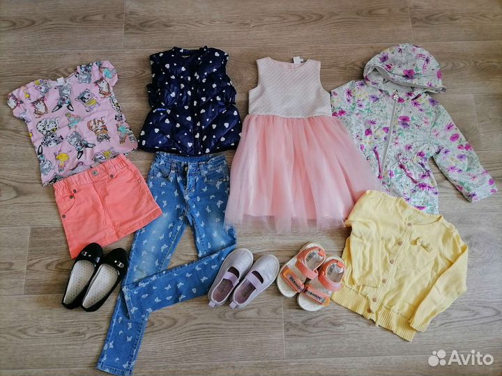 Вещи для девочки пакетом