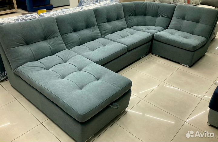 Диван трансформер п образный