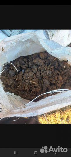 Навоз конский в мешках