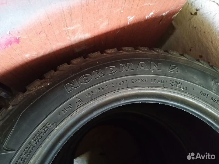 Резина зимняя Nokian Nordman 185/65 R15
