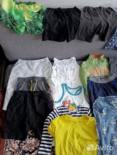 Вещи пакетом на мальчика 98 104