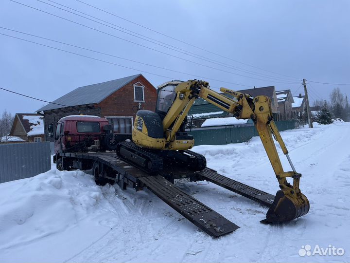 Услуги мини-экскаватора