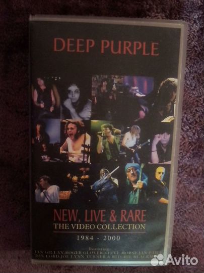Видеокассеты Depeche Mode, Deep Purple, The Cult