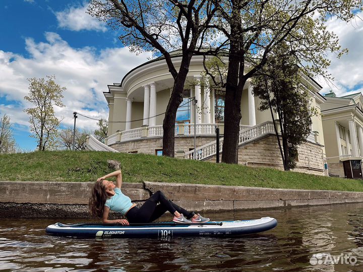 Прогулки на сапах Каменный Остров