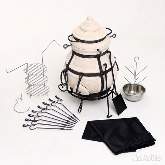 Набор Тандыр Кочевник Вип тандыр, подставка, чехол