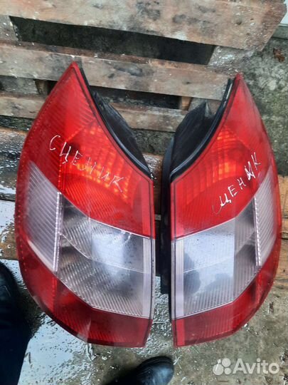 Фонари задние Рено Сценик 2003г