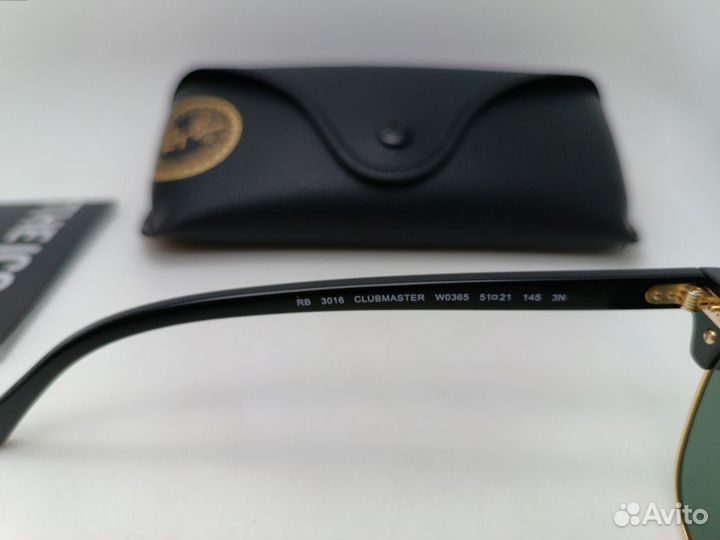 Солнцезащитные очки ray ban clubmaster