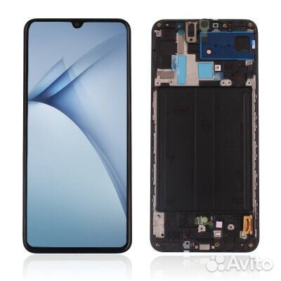 Дисплей с тачем в рамке оригинал Самсунг А12