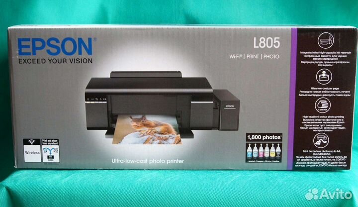 Принтер epson l805новый