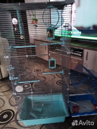 Клетка для волнистого попугая большая