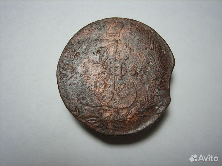 5 копеек 1759, 1765, 1766, 1771 года