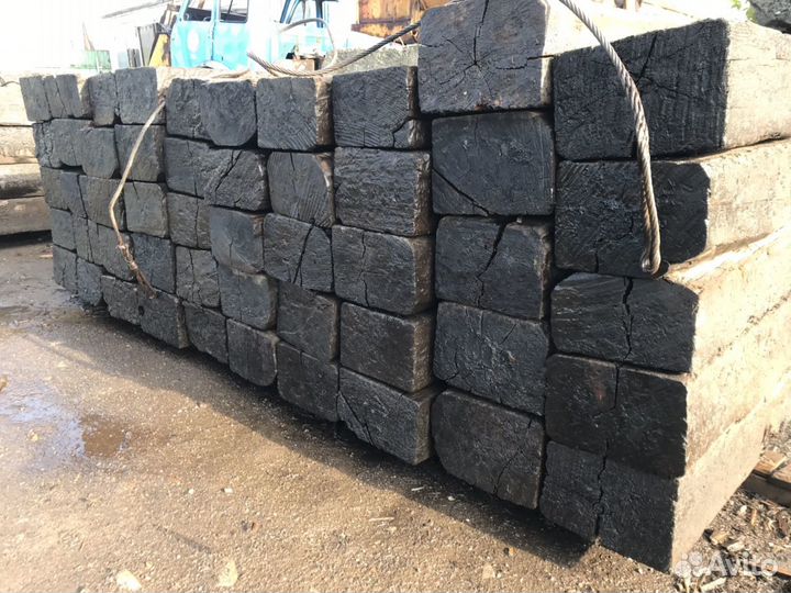 Шпалы строительные б/у