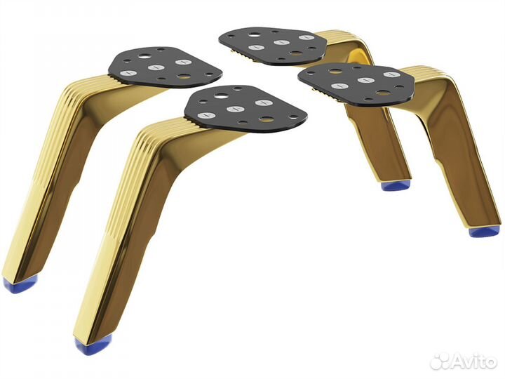 Ножки для мебели фигурные (опора) мебельдам нф100