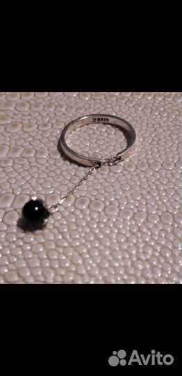 Кольцо серебро