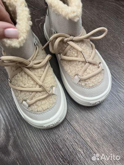 Ботинки барашки