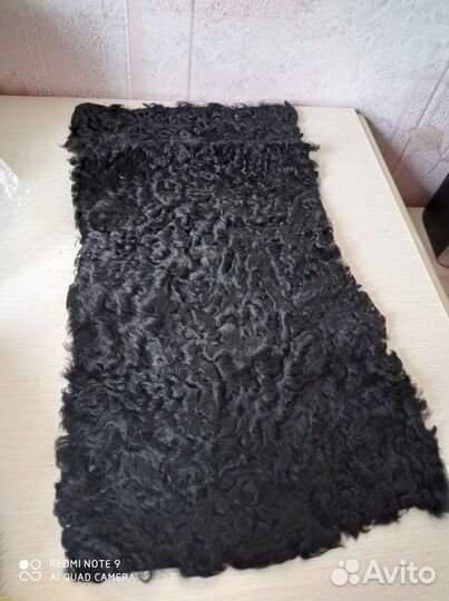 Воротник норка, пластина каракуль