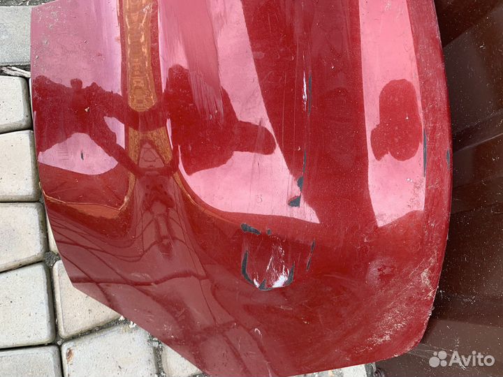 Задний бампер на Kia Rio 4 X-Line 2017-2020