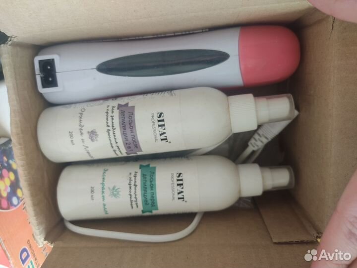 Воскоплав картриджный+спреи+картриджи с воском