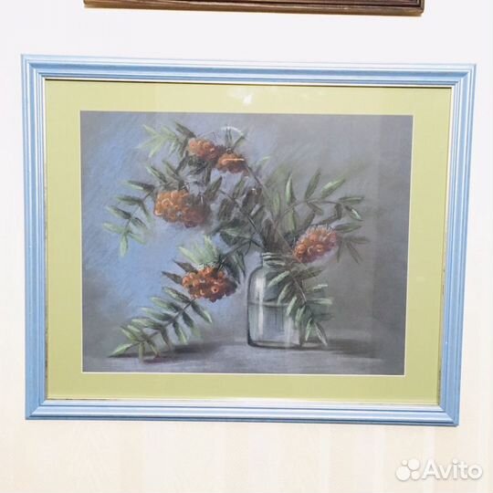 Картина Ветки рябины 50х40