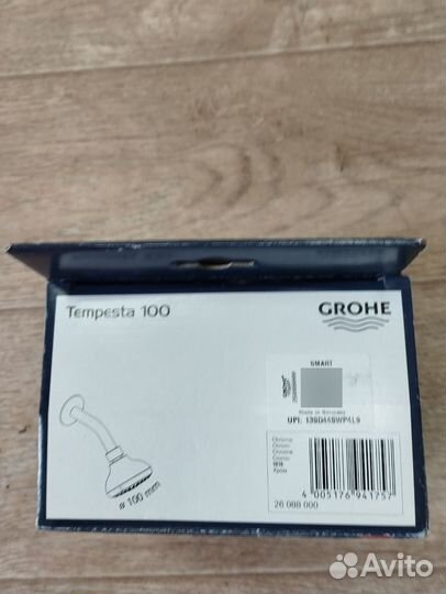 Верхний душ Grohe Tempesta 100