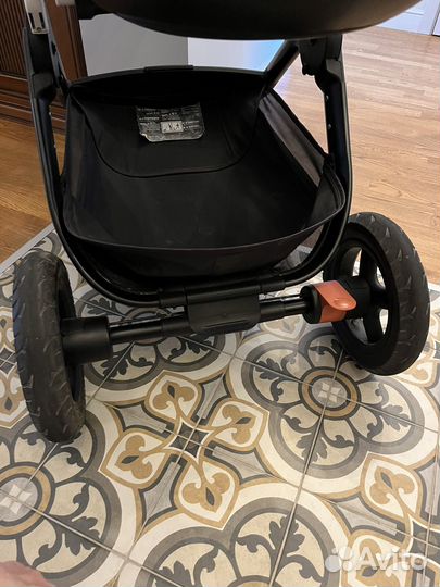 Коляска stokke trailz люлька на шасси