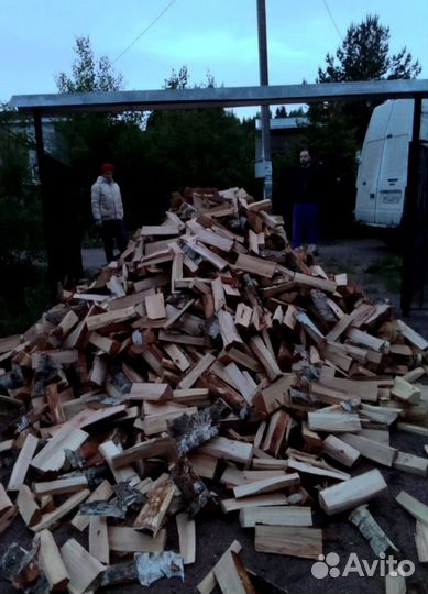 Дрова Осина подготовленные с доставкой любого объе
