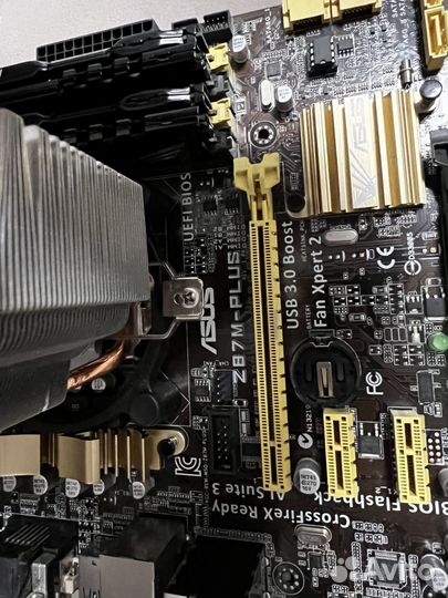 Intel core i5 4670k + Z87M-Plus + 32 gb ddr3