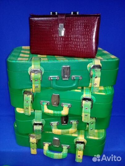 Чемодан винтажный 5штук для игры в чемоданы ;)