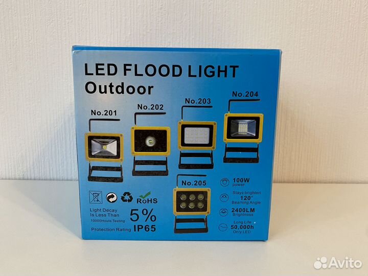 Прожектор фонарь переносной