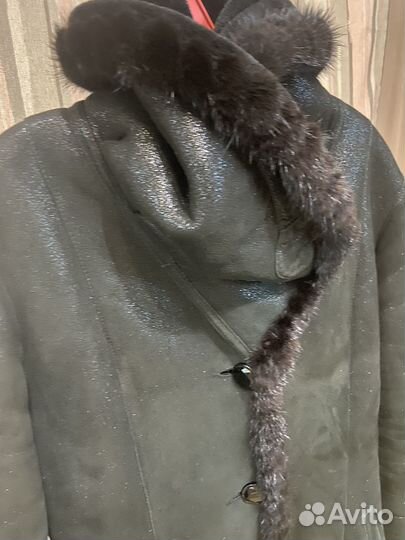 Дубленка натуральная женская 48 50