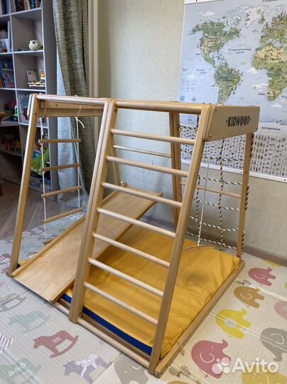 Деревянный спортивно-игровой уголок kidwood парус