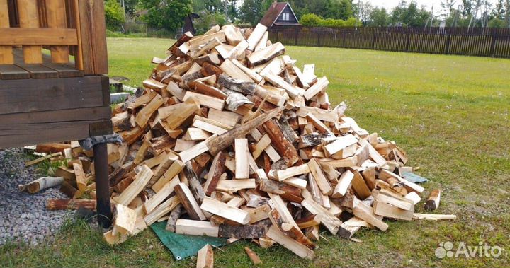 Дрова Береза с доставкой в Выборге