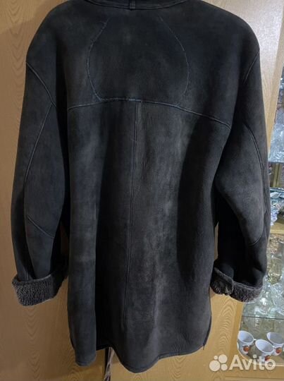 Кожаная дубленка мужская (натуральная)