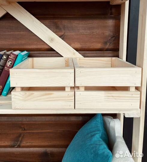 Ящик деревянный подарочный