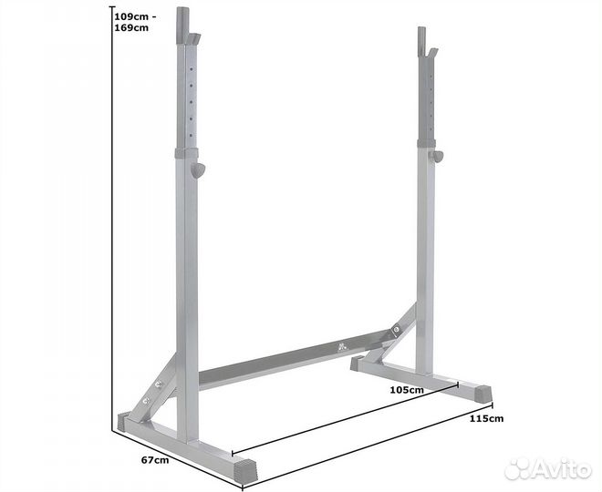Стойка под штангу DFC dsst15