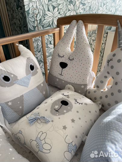Подушки в детскую кроватку