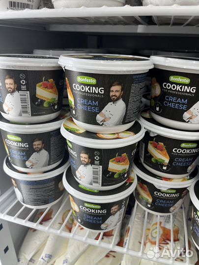 Сыр мягкий Кремчиз Кукинг 500г Cooking Bonfesto