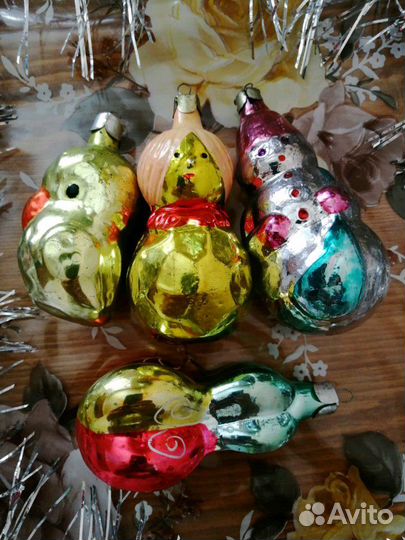 Ёлочные игрушки СССР