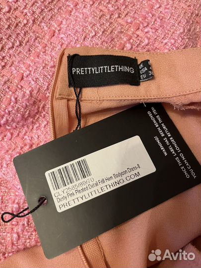 Платье Prettylittlething новое, р.40/42