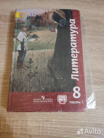 Учебник литература 8 класс